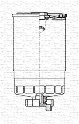 MAGNETI MARELLI 213908576000 -  Топливный фильтр